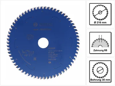 Obrázek produktu pro Pilový kotouč pro akumulátorové pily Expert na hliník, 210 x 2/1,4 x 30, 66 zubů