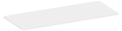 Image de Plateau de bureau bords arrondis 180x75cm, blanc
