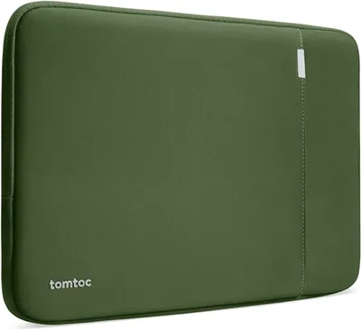 Produktbild von tomtoc Defender A13 Laptop-Hülle für 13 Zoll MacBook/Surface Laptop, grün