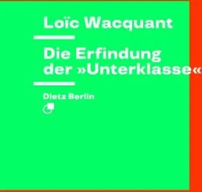 Obrázok produktu pre Die Erfindung der 'Unterklasse'