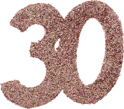 Produktbild von 6 Glitter-Konfetti Streudeko 30 rosegold
