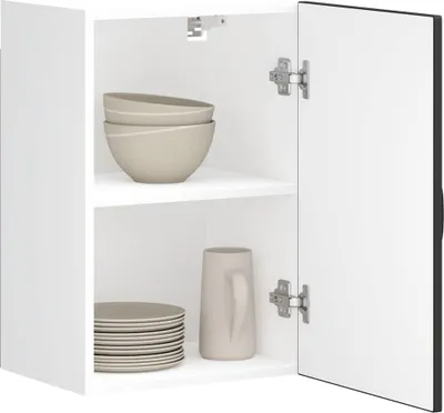 Zdjęcie produktu dla vidaXL Kuchenna szafka ścienna Kalmar czarny materiał drewnopochodny