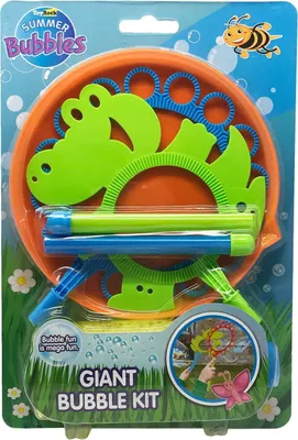 Immagine prodotto di Set di bacchette per bolle giganti con liquido e ciotola