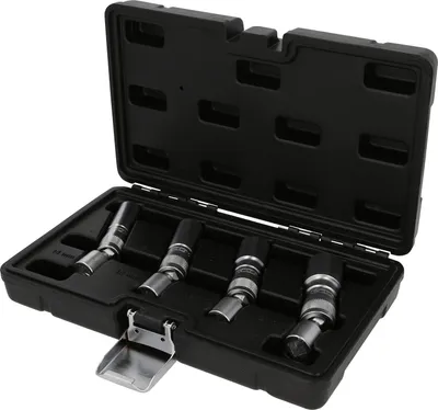 Produktbild von KS Tools  3/8" Zündkerzen-Stecknuss-Satz, 4-tlg, magnetisch mit Gelenk, 517.1145