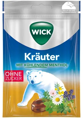 Produktbild von Wick Kräuter ohne Zucker 72g