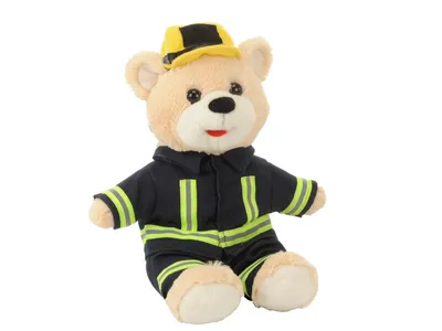 Produktbild von Feuerwehrmann 27 cm sitzend Teddybär