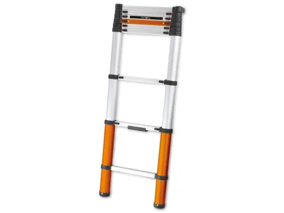 Image de Echelles Telescopiques 'giraffe Air' Désignation Echelle 8 échelonslongueur Totale Dépliée 263 Cmlongueur Repliée 74 Cmsection M