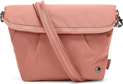 Produktbild von pacsafe Umhängetasche Citysafe CX ECONYL® Convertible Crossbody Rose lachsfarben