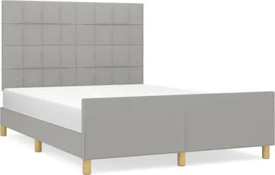 Produktbild von VidaXL 3125049, Grau, 146 cm, 193 cm, 118 cm, 128 cm, 1400 x 1900 mm