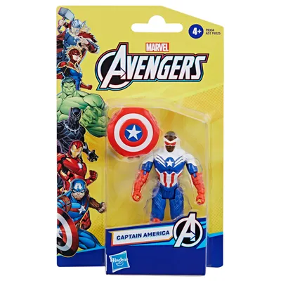 Zdjęcie produktu dla HASBRO - Avengers Captain America figurka 10 cm z akcesoriami