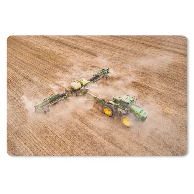 Produktbild von MuchoWow® Mauspad Mousepad Traktor - Feld - Bauernhof - Landwirt - Grün 27x18 cm - Mousepads - Maus Mat - Pad - Mausunterlage - Büroartikel - Desk Matten