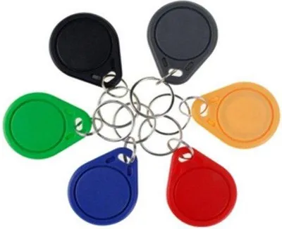 Produktbild von Wasserdicht ABS 13.56MH2 IS014443A M1 Klassische NFC RFID-Tags, Blauw, Schlüsselkarte Größe