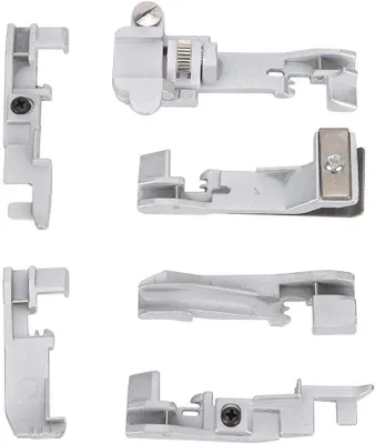 Produktbild von Nähmaschinenzubehör 6-teiliges multifunktionales Nähfuß-Set für Overlock-Maschinen – komplette Fußbefestigung für Overlock-Maschinen mit 6 verschieden