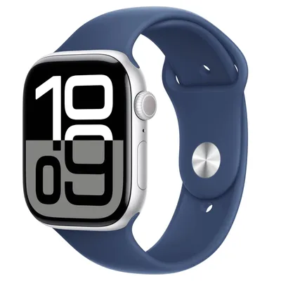 Produktbild von Apple Watch Sport Armband 38mm / 40mm / 41mm Dunkel Blau Band Sport Loop Ultra SE 1 2 3 4 5 6 7 8 9 10 11 Silikon Größe: S/M