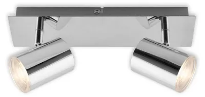 Produktbild von LED Badleuchte Spotleuchte IP44 GU10 IP44 5 W chrom Metall-Kunststoff Briloner