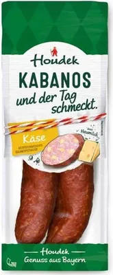 Produktbild von Houdek Kabanos Käse 150g