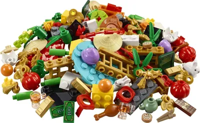 Image de LEGO Promotional 40605 Nouvel an lunaire - Set complémentaire VIP - 124 pièces [set exclusif]