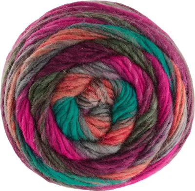 Produktbild von Lana Grossa - Colorato Aktion 0008 zimtorange petrol dunkelgrau fuchsia pink moosgrün rotviolett