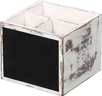 Produktbild von Drevený box na príbory Kesper 12x12 cm