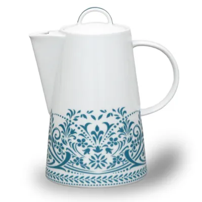 Produktbild von Thun 1794 Tom, Kaffeekanne, 1,2 l, Petroleum, Porzellan Thun