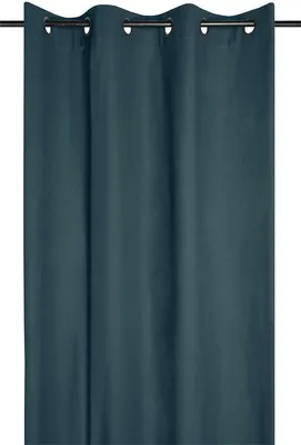 Produktbild von STOF | Gardinen - DUO - 135x240 cm - Kobaltblau - Hochwertige Baumwolle - Halbtransparent und Elegant