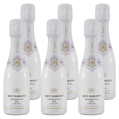 Produktbild von Brut Dargent Chardonnay ICE Sekt -halbtrocken- (6 x 0,2L)