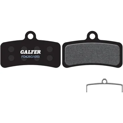 Produktbild von Galfer FD426-Bremsbeläge – 1 Paar Radbremsbeläge Mischung G1053 verpackt für Shimano Tektro TRP FD426G1053
