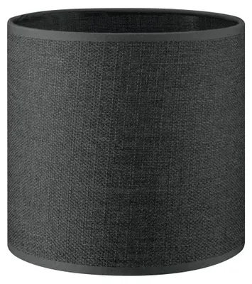 Produktbild von Home Sweet Home Lampenschirm Canvas schwarz - B:16xT:16xH:15cm