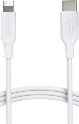 Produktbild von A. Basics USB-2.0 Typ-C auf Lightning-Kabel (MFi-), 1.8 m, Weiß