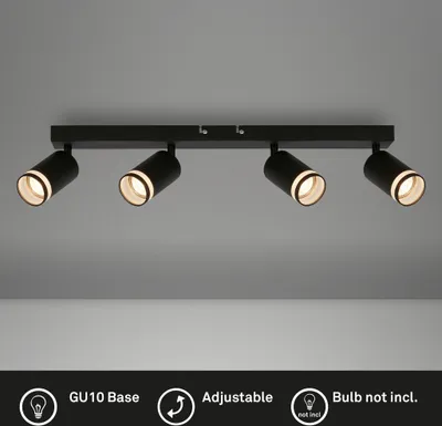Immagine prodotto di Faretto da soffitto Lampada da soffitto Lampada da soffitto Camera da letto Orientabile 4 luci GU10