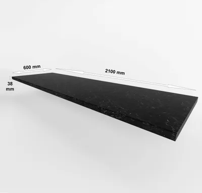 Produktbild von Arbeitsplatte 210 cm 38 mm Marmur ROMA matt Küche Siena, Monza, Arona
