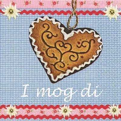 Produktbild von 20 Servietten I mog di 33x33cm