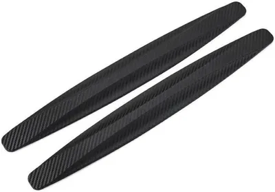 Produktbild von Gummileiste fš¹r die Sto?stange, Sto?stangenschutzleiste, Sto?stangenaufkleber, Tš¹rschutzleiste, Kratzschutzleiste, 2 Stš¹ck (Gr??e: Schwarz)