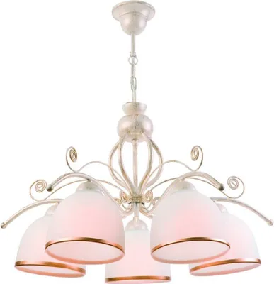 Produktbild von Hängeleuchte RETRO II WEIß E27 L:49cm H:73cm dimmbar
