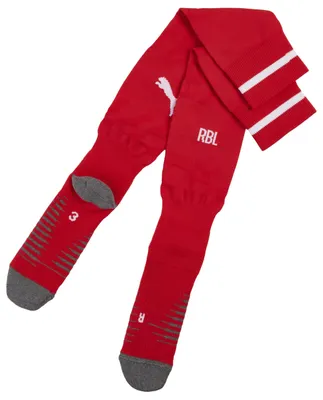 Productafbeelding van PUMA heren voetbal sokken, replica, effen design, rood-wit, maat 5 (EU)