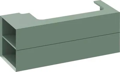 Obrázek produktu pro Skříňka pod umyvadlo RAVAK Lite zelená 120 x 43 x 45 cm X000001882