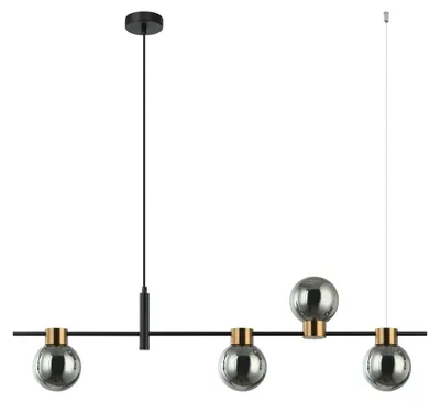 Immagine prodotto di Lampada a sospensione BLETTER PND-5225-4-BK-SG Italux