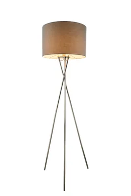 Produktbild von Globo Lighting Stehleuchte Metall verchromt, 1x E27