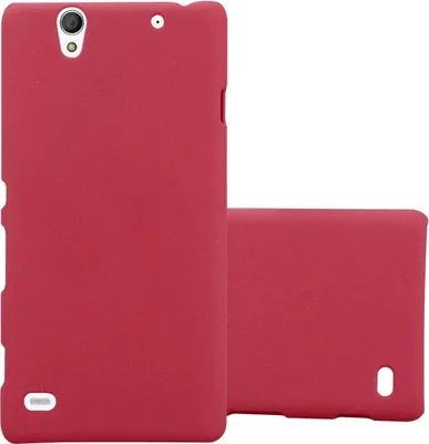 Obrázek produktu pro Cadorabo Ochranný kryt pro Sony Xperia C4 Case in Red Hard Case Kryt na mobilní telefon