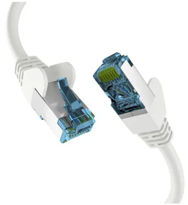 Produktbild von EFB RJ45 PATCHKABEL mit CAT7 ROHKABEL WEISS 5m