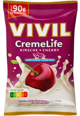 Produktbild von Vivil CremeLife Kirsche ohne Zucker 90g