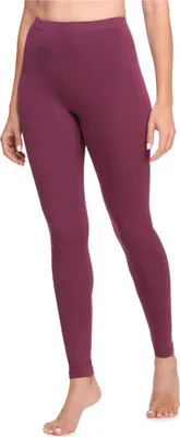 Produktbild von Ladeheid Damen Lange Leggings aus Viskose LA40-201(Weinrot, 34)