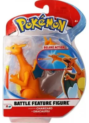 Image de Pokemon battle feature figure dracaufeu - pokemon - figurine action deluxe - tomy - 95132