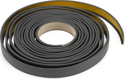 Obrázek produktu pro QUEST Nábytkové hrany PVC C , 5m, Samolepicí nábytkový profil, tmavě šedá