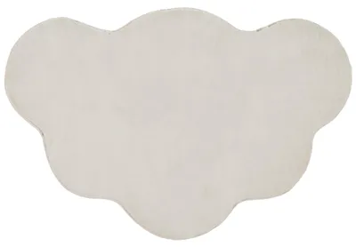 Obrázok produktu pre BELIANI, koberec, svetlobéžová farba, Umelá kožušina, 80 x 120 cm, dlhý vlas, nepravidelný tvar, moderný štýl, vhodný do obývačky