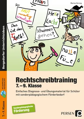 Produktbild von Rechtschreibtraining - 7.-9. Klasse