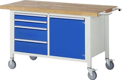 Produktbild von Rau Fahrbare Werkbank Modell 8470 BxTxH 1500x700x880mm