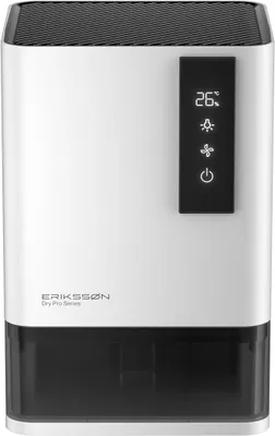 Produktbild von Luftentfeuchter Dry Pro Series – Entfeuchtet bis zu 1,2 Liter pro Tag – Geeignet für Zuhause, Schlafzimmer, Badezimmer, Wohnzimmer und Keller – Luftentfeuchter – Schwarz