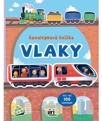 Zdjęcie produktu dla Knížka samolepková Vlaky
