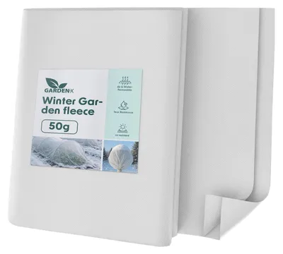 Productafbeelding van Wintervlies - Vorstbeschermingsvlies - 1,6 x 5 m - 50 g/m² - Tuinvlies